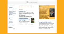Desktop Screenshot of ecomusee-creusot-montceau.fr